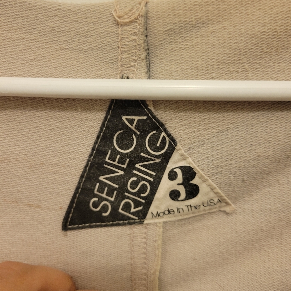 Seneca Rising Cream and Blue Tunic - Picture 3 of 3